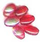 Half Rainbow Glass Beads - click here for large view